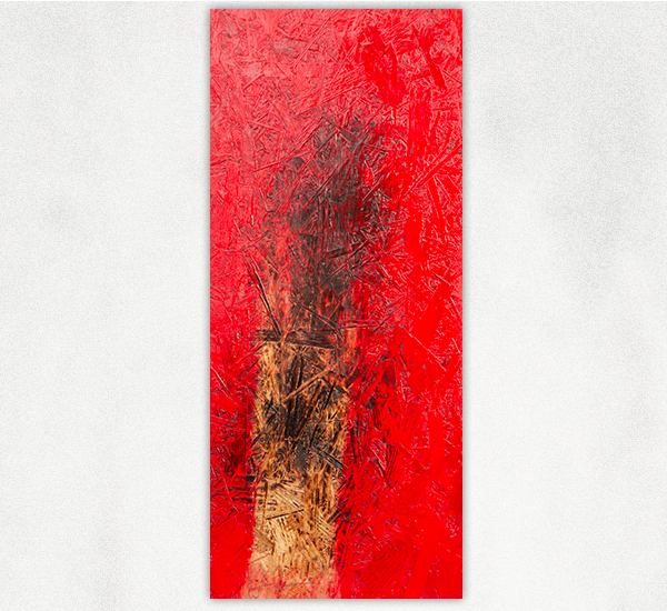 Fuoco, 83x35 cm